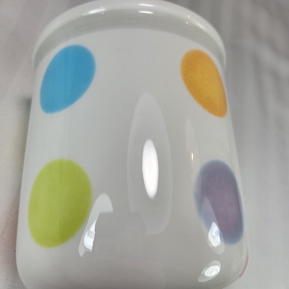 Villeroy & Boch Multi-color Dots MUG Porcelain 10 oz Cup Switch Bonjour -c - Picture 9 of 11